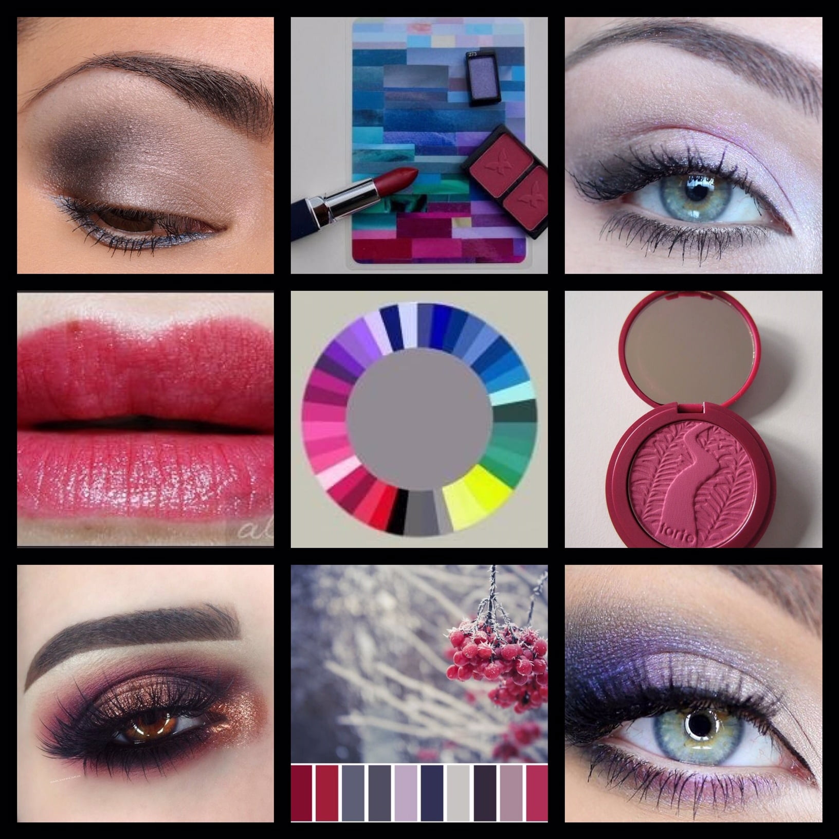 palette maquillage hiver