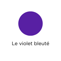 Violet bleuté